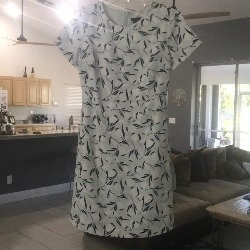 Light Mint, Print Dress